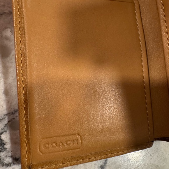 Vintage Coach Soho Flap Brown Wallet Rare Y2K - Picture 4 of 11